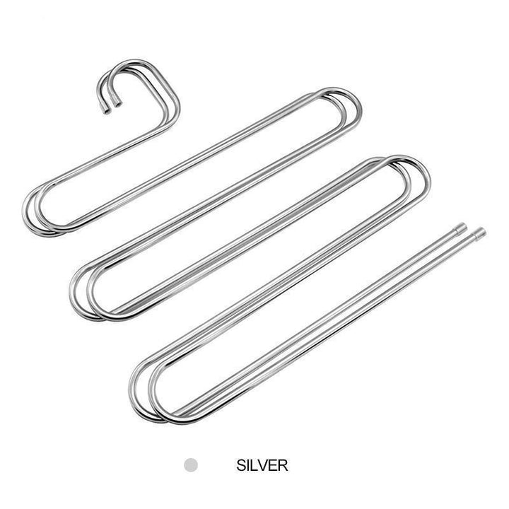 S-Shape Edelstahl Kleiderbügel | Karnz