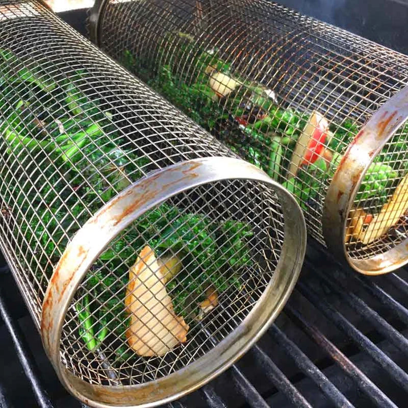 Zylindrischer Grillkorb | Karnz