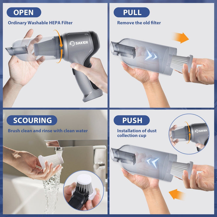Mini Handheld Akkustaubsauger | Karnz