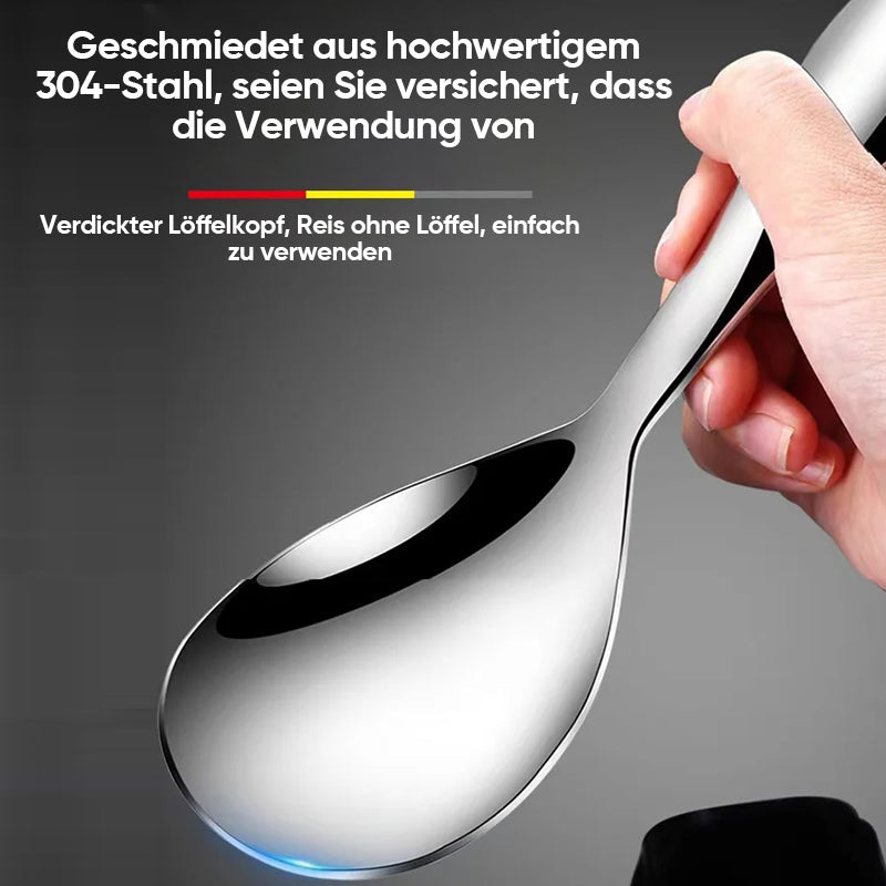 Verstärkter Edelstahl Antihaft-Reislöffel | Karnz