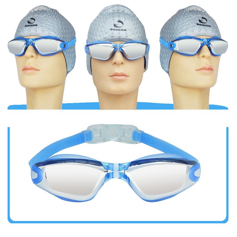 Karnz | Keine undichte Anti-Nebel-UV-Schutz Triathlon-Schwimmbrille