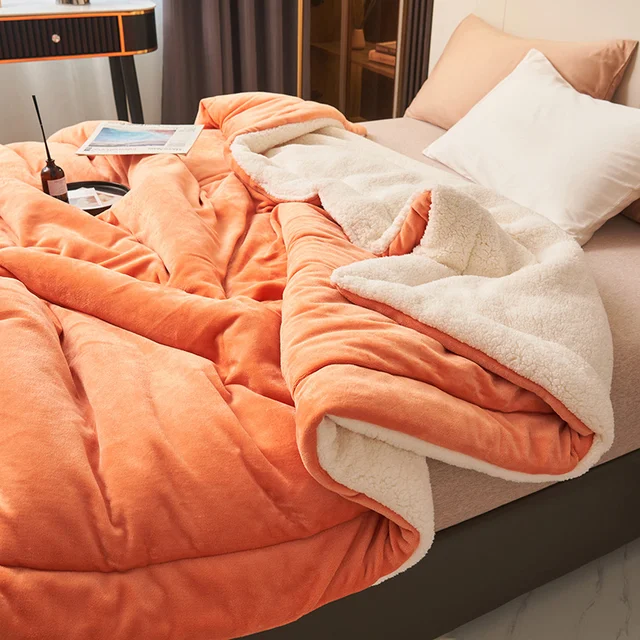 Karnz | SoftHug Luxus Fleece warme Decke