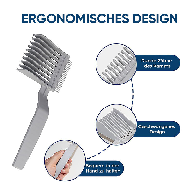 Barber Shop Herrenfriseur Flacher Haarkamm | Karnz