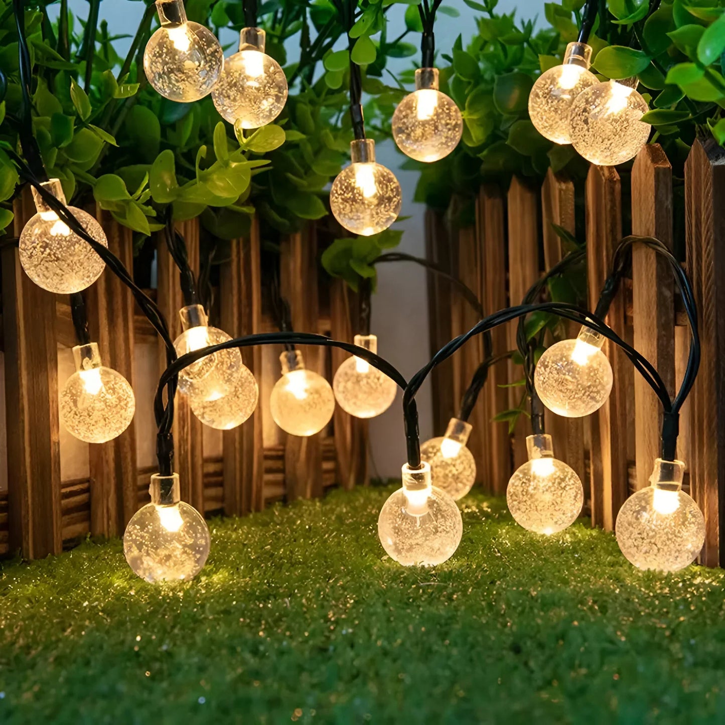 LumeGlobe – Solar Rissglas Gartenlichter