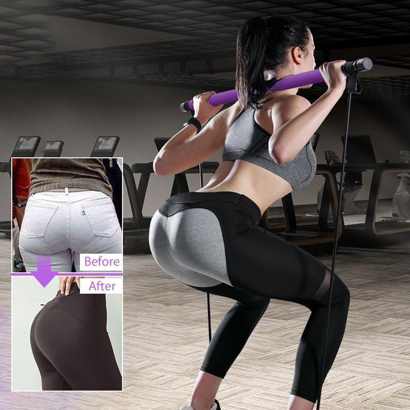 Tragbares Pilates-Bar-Set