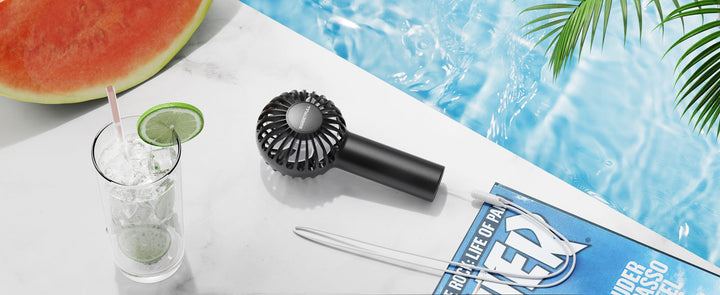 Mini tragbarer Ventilator Leistungsstarker tragbarer Ventilator Wiederaufladbar | Karnz
