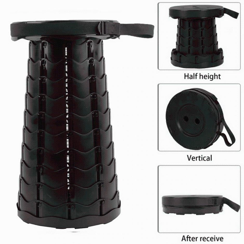 Portabler ausziehbarer Klapphocker | Karnz