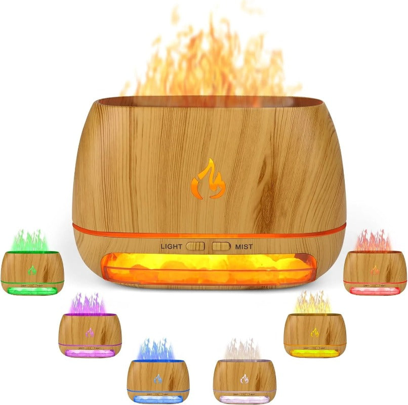 Woyuosn 3-in-1 Himalaya Salzrock Duft Diffuser Schüssel