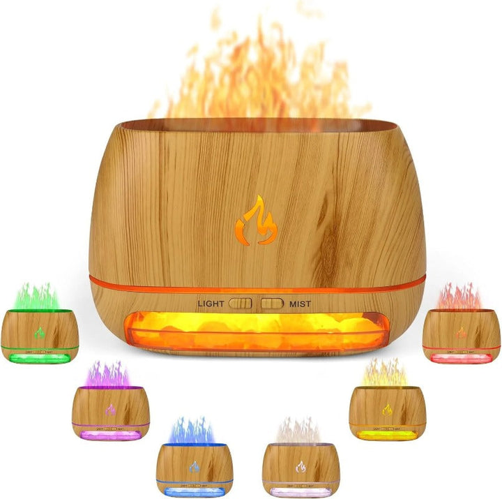 Woyuosn 3-in-1 Himalaya Salzrock Duft Diffuser Schüssel