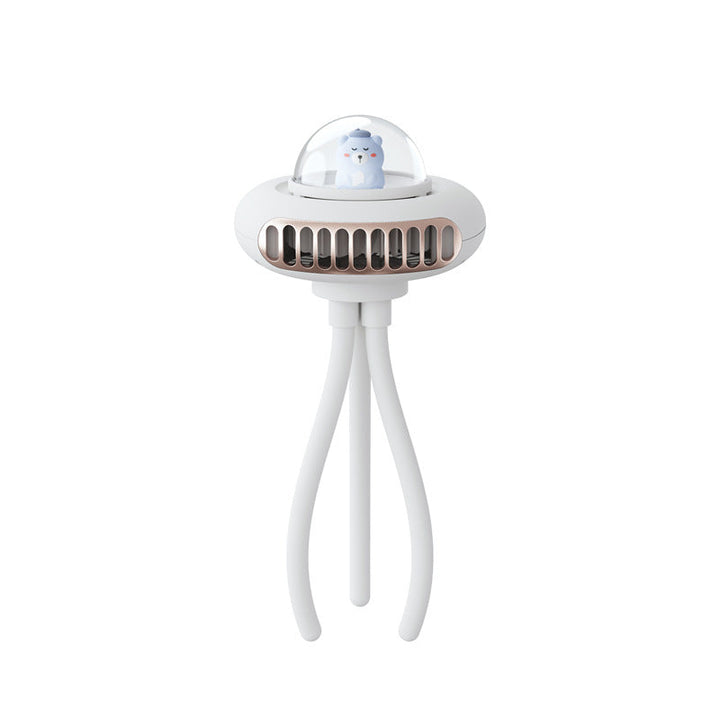 Tragbarer wiederaufladbarer faltbarer Kinderwagenventilator | Karnz