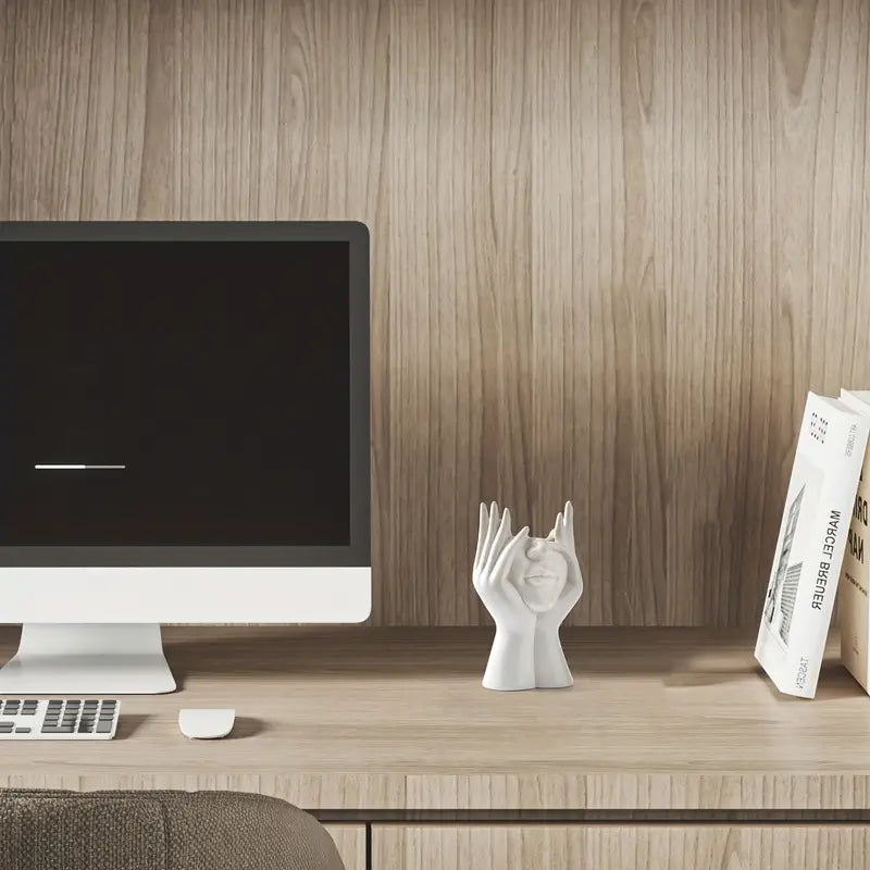 Einzigartige und Moderne Keramikvase, Dekorative Blumenvase für Wohnzimmer und Büro" | Karnz