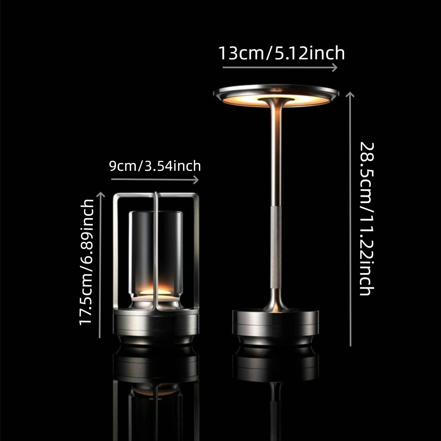 Japanischer Stil LED Touch Tischlampe - ZenLight | Karnz