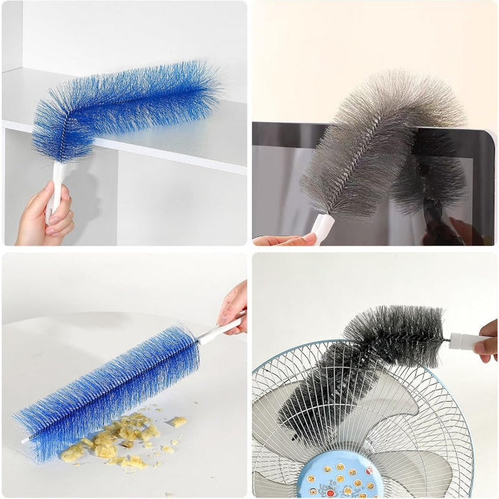 Flexible Mikrofaser Ventilator Staubwedel Bürsten – Wiederverwendbare Reinigungswerkzeuge für Klingen, Ventile & Jalousien Karnz
