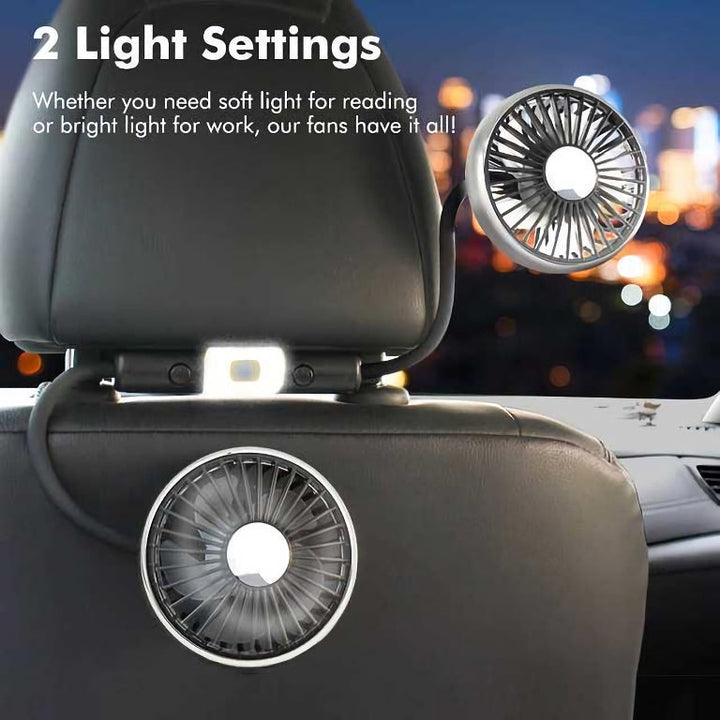Sommer Dual-Head USB Schlauchventilator | Karnz
