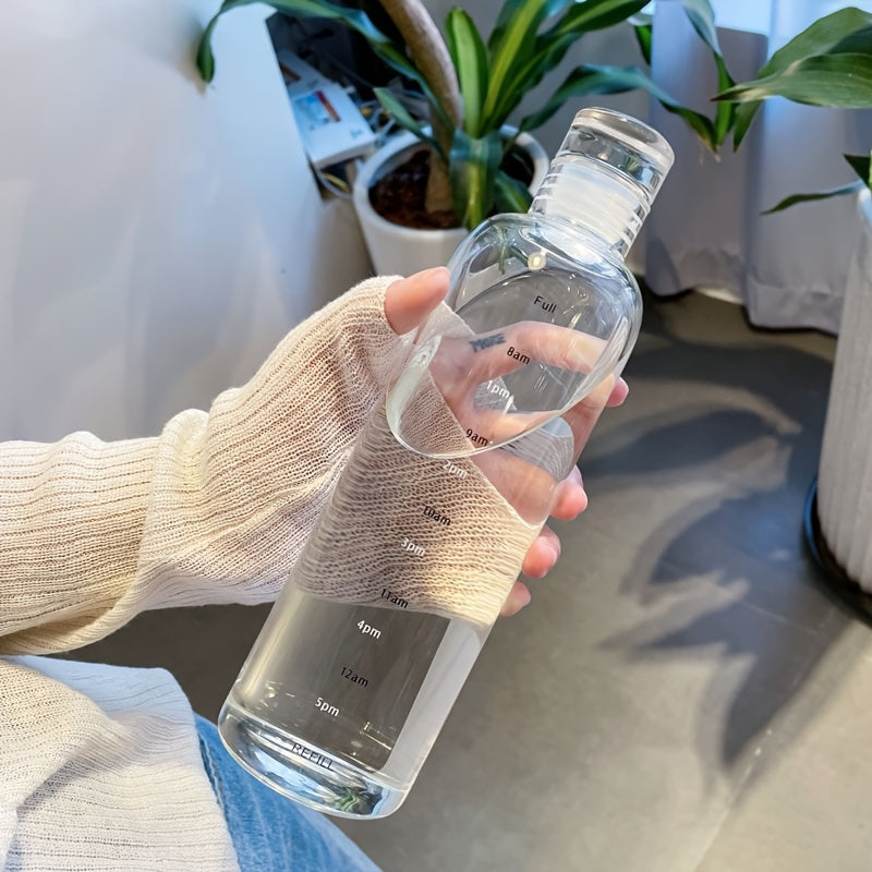 Trinkflasche mit Zeitmarkierungen 500/700 ml | Karnz