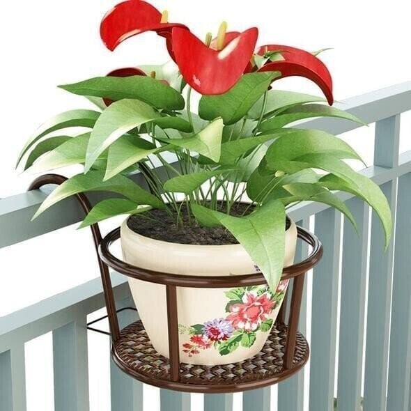 VerdaLift Pflanzenhängeregal — Endlich felsenfester Halt für Ihre Balkonträume | Karnz