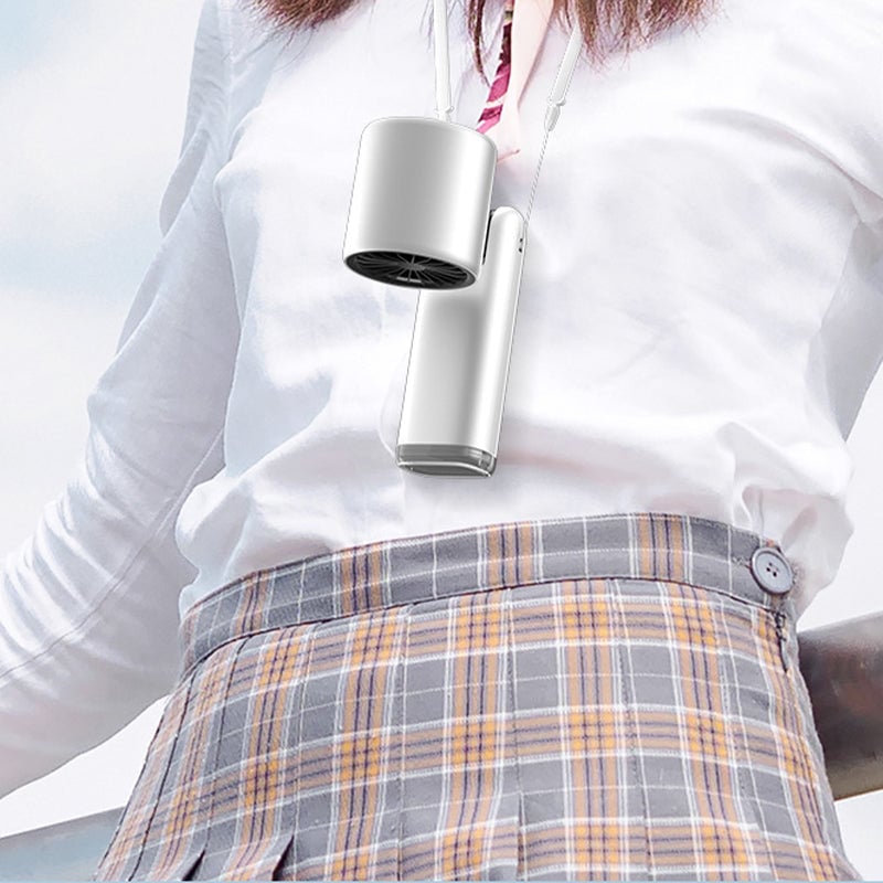Faltender Mini Handheld Hochgeschwindigkeits-USB-wiederaufladbarer Turbo Ventilator | Karnz