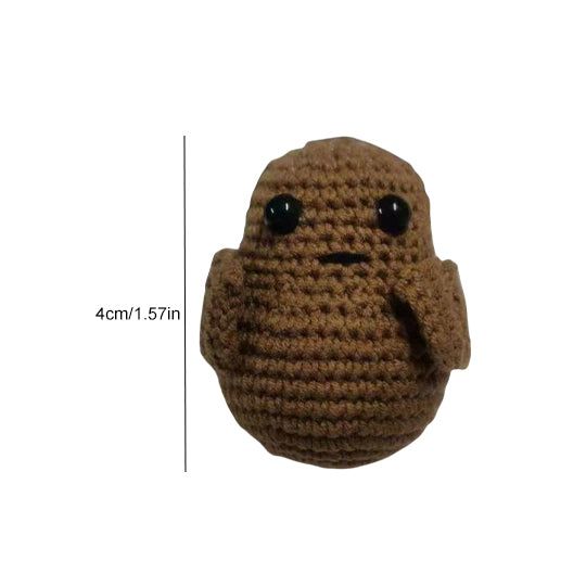 Lustiges Geschenk Gestrickte Positive Kartoffelschale