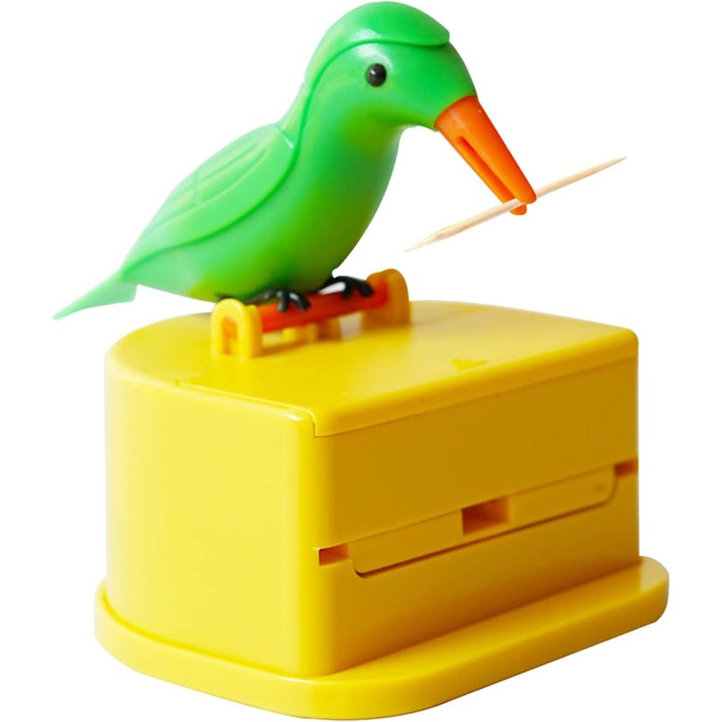 Automatischer Vogel Zahnstocher Spender Schüsselheber