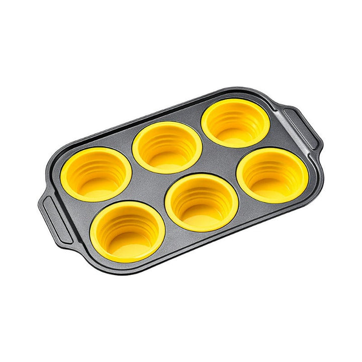 Karnz | Pressemitteilung Silikon Muffinform mit stabilem Metallrahmen