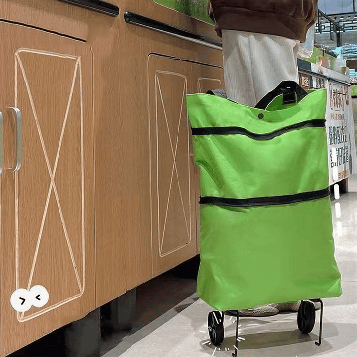 GlideTote — Schluss mit Schleppen, für müheloses Einkaufen voller Komfort und Stil | Karnz