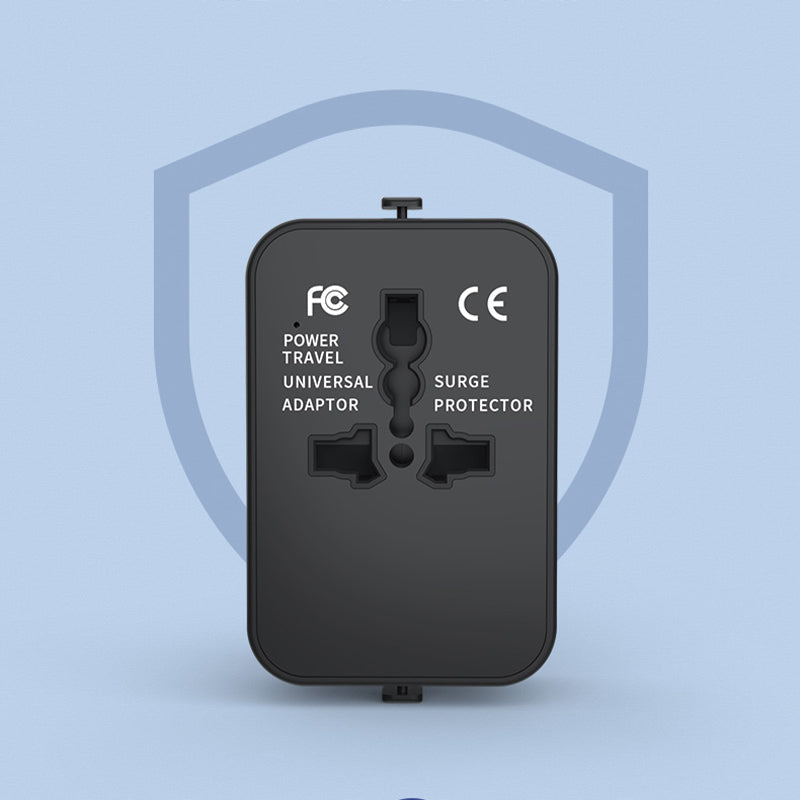 Universeller Reiseadapter mit dualen USB-Anschlüssen | Karnz