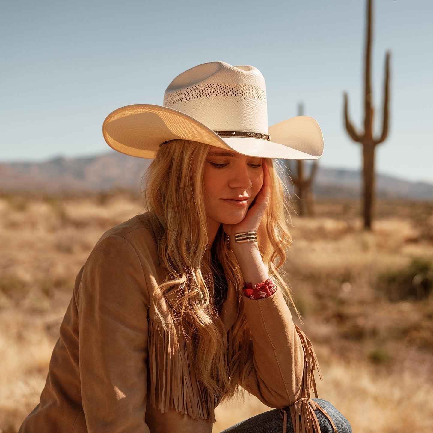 Cattleman's Charm Strohhut | Karnz