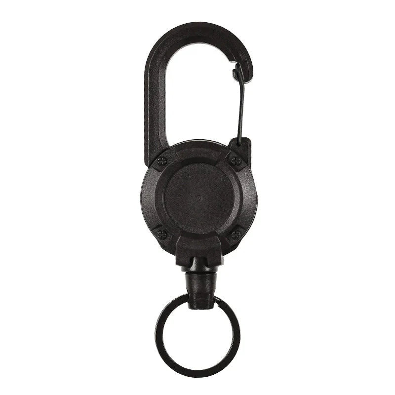 Taktisches Anti-Diebstahl Metall Kabel Schlüsselanhänger Ausziehbar Automatisch Outdoor Luya | Karnz
