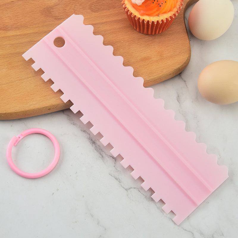 4PCS/Set Neue Comb Kuchenkratzmuster Sahnekralle DIY Backwerkzeuge | Karnz