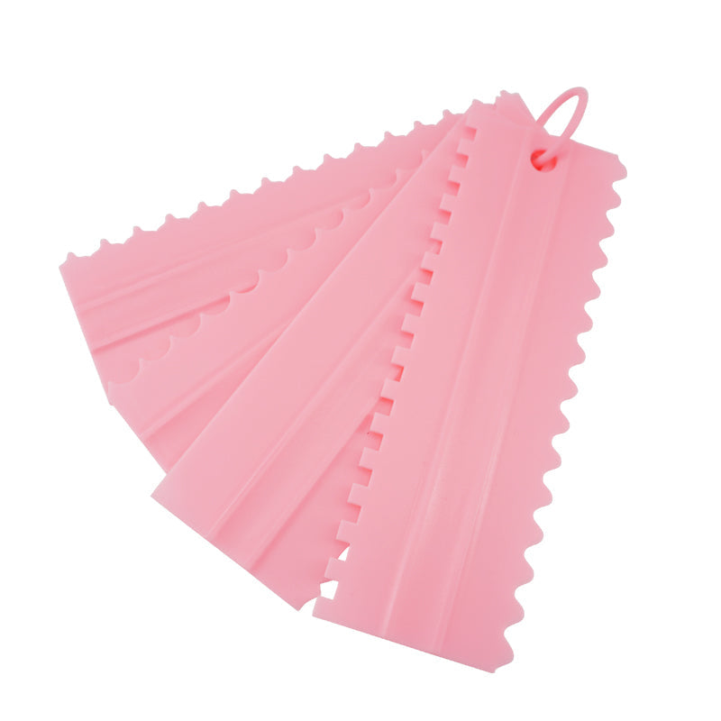 4PCS/Set Neue Comb Kuchenkratzmuster Sahnekralle DIY Backwerkzeuge | Karnz