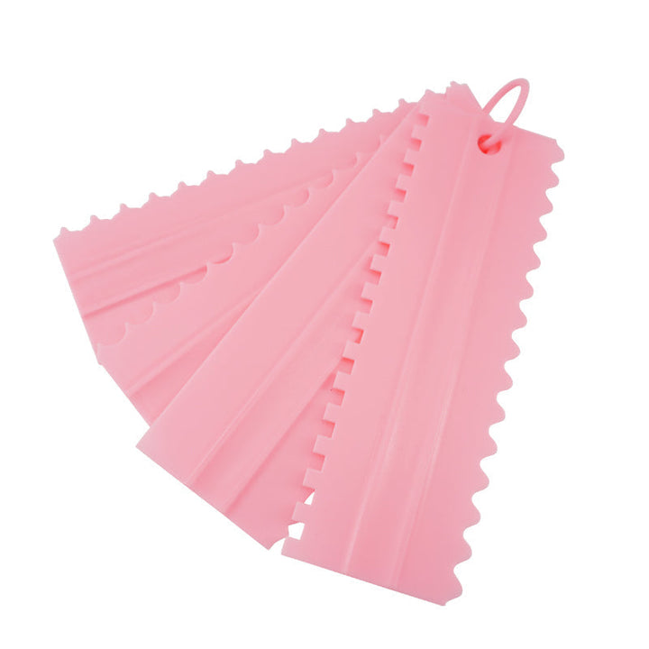 4PCS/Set Neue Comb Kuchenkratzmuster Sahnekralle DIY Backwerkzeuge | Karnz