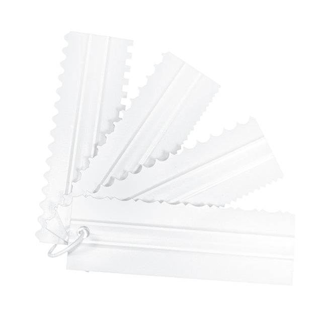 4PCS/Set Neue Comb Kuchenkratzmuster Sahnekralle DIY Backwerkzeuge | Karnz
