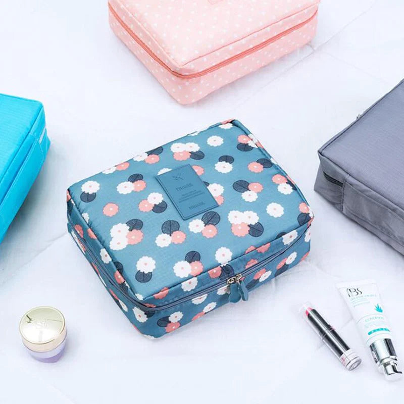 Multifunktionale Damen Make-up Kosmetik Reise Tasche Karnz
