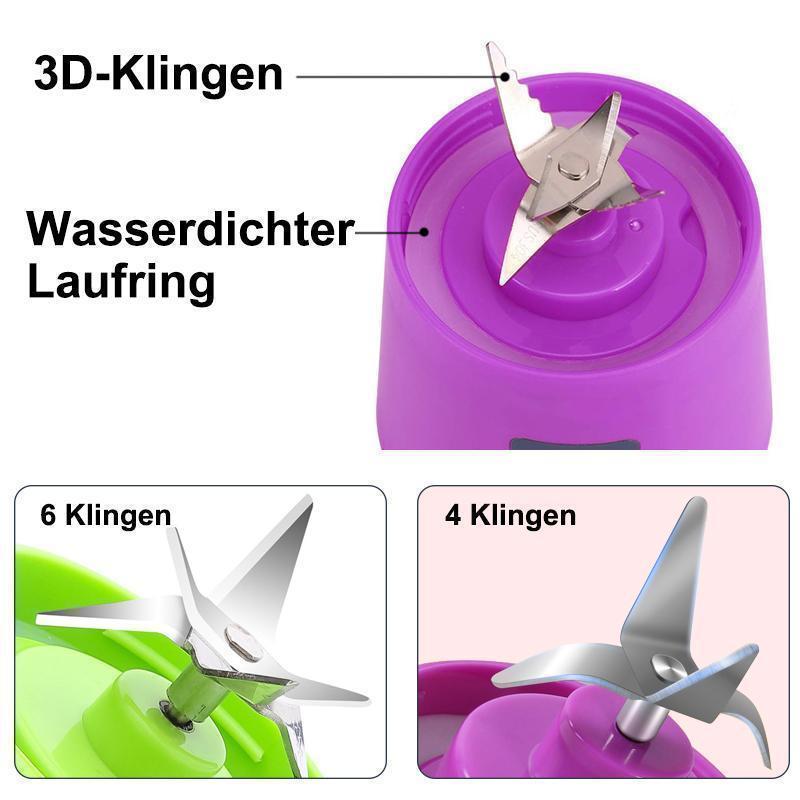 Tragbar USB Elektrischer Entsafter Saftpresse | Karnz