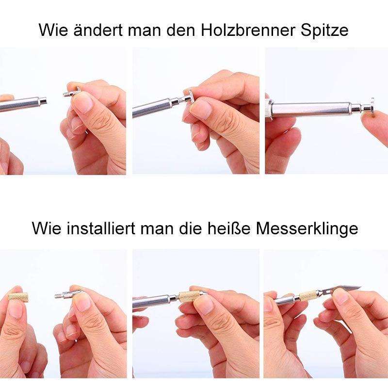 Karnz | Professionelles Holzschnitzerei Set