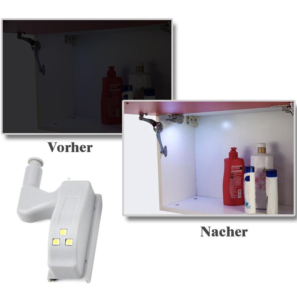 Bequee Super Hell LED Scharnierlicht(10 Stück) | Karnz