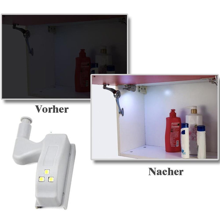 Bequee Super Hell LED Scharnierlicht(10 Stück) | Karnz