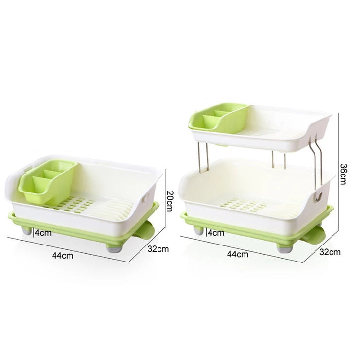 2-Tier Geschirrabtropfständer Karnz