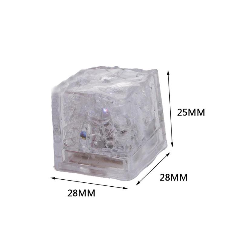 Bunte wasseraktivierte LED-Eiswürfel | Karnz