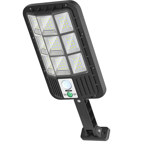 Karnz | 5000LM Solar Flutlicht Dämmerung bis Morgengrauen, Solarbetriebene Außenlichter mit Sicherheitsbewegungsmelder