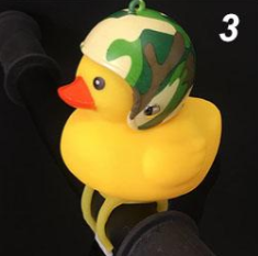 Kleine gelbe Entenfahrradklingel Karnz