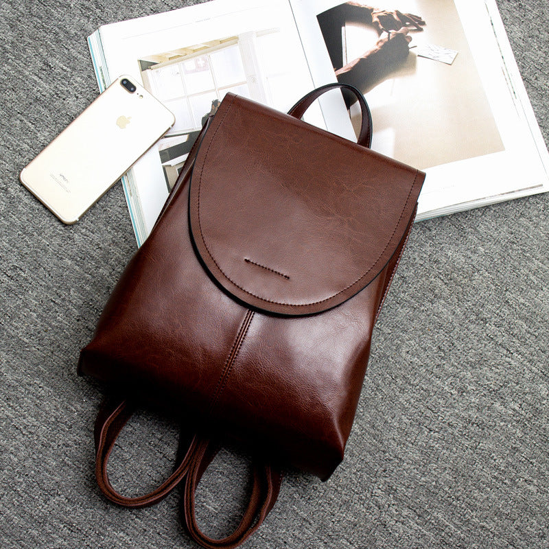 Trendiger Leder Rucksack für Frauen – Stilvoll, Vielseitig & Langlebig