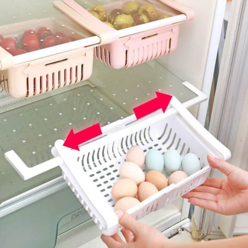 FridgeMaster Pro — Endlich Ordnung und mehr Platz für Deine Lieblingslebensmittel im Kühlschrank! (2 Stück) | Karnz