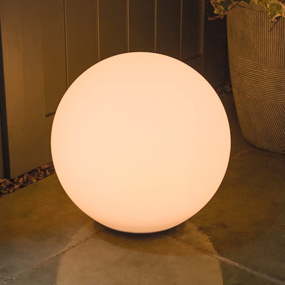 Mehrfarbige LED-Sphären-Gartenlampe mit Fernbedienung