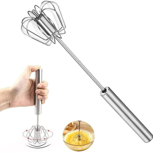 Edelstahl halbautomatischer Schneebesen | Karnz