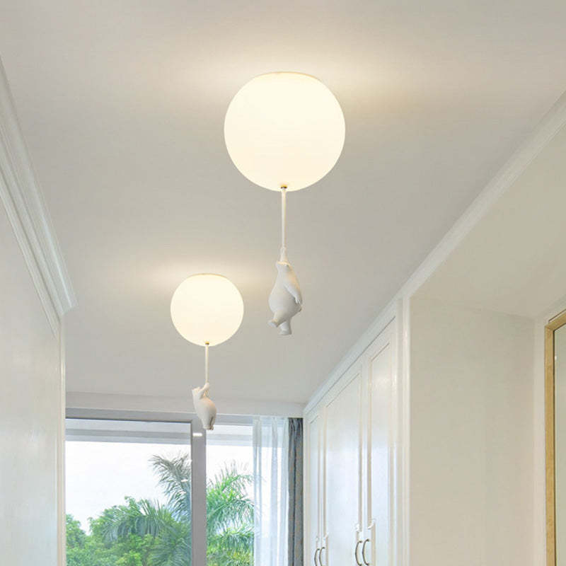 SkyDream Kinder-Deckenlampe mit Bär und Ballon - Verspieltes Design und energieeffiziente LED-Beleuchtung | Karnz