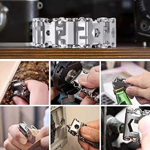 Karnz | 29-in-1 Edelstahl Multifunktionsarmband
