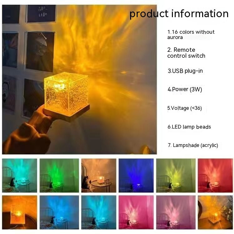 16-Farben LED Wasserwelle Lampe. | Karnz
