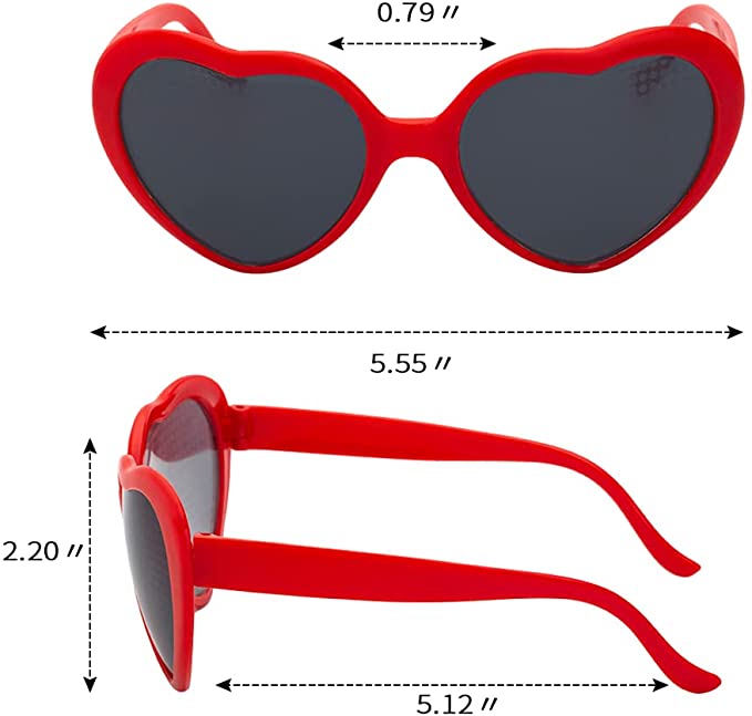 Herz Effekt Brille | Karnz