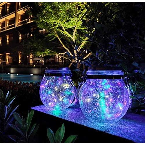 Solar Mason Jar Lampe - Lunara | Karnz